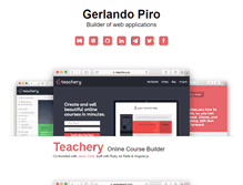 Tablet Screenshot of gerlandopiro.com